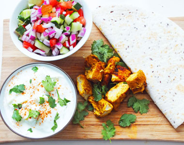 RAITA AND SALAD